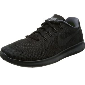 NIKE WOMEN'S FREE RN  BLACK/ANTHRACITE Size 8.5